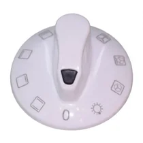 Pokrętło białe do piekarnika Amica 9049614