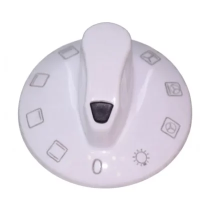 Pokrętło białe do piekarnika Amica 9049614