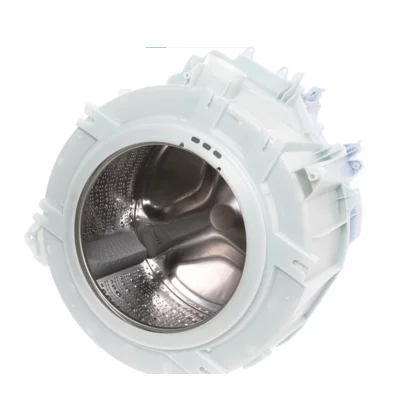 Części zamienne BOSCH/SIEMENS Kompletny zbiornik do pralki Bosch / Siemens bez koła pasowego – oryginał