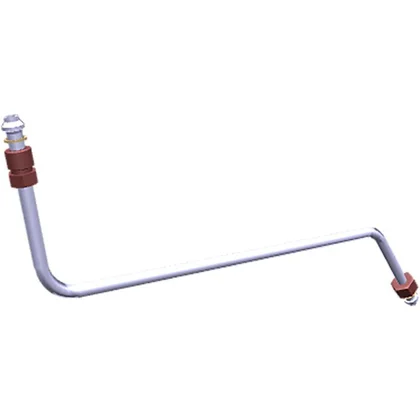 Rurka zaworu gazu do płyty gazowej Electrolux / AEG 3541846014
