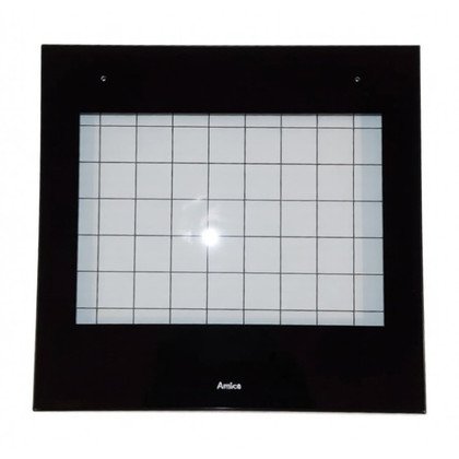 Podzespół szyby zewnętrznej drzwi piekarnika Amica 472/334 3 mm SQ 58 9055704