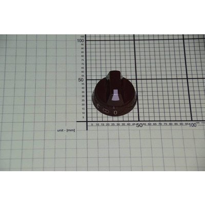 Pokrętło brązowe płytki grzejnej z polem poszerzonym (9043087)