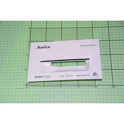 Osłona pojemnika na detergenty do pralki Amica DAW8143DS 1039164