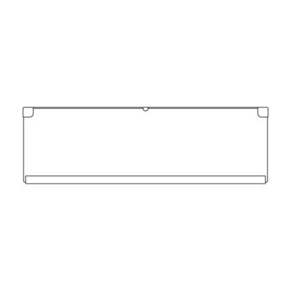 Półka 1/2 szklana do lodówki Electrolux (2651078244)