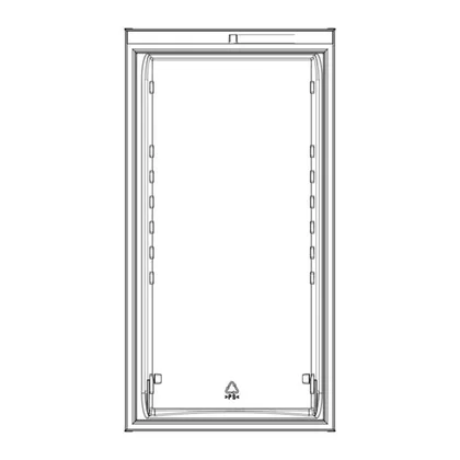 Drzwi chłodziarki do lodówki Electrolux / AEG białe 538 x 1032 mm 2256555018