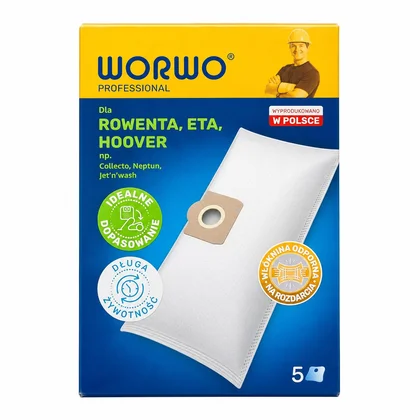 Worki syntetyczne Safbag do odkurzacza Rowenta R03 / Kärcher WD3 Worwo RMB03 5 szt.