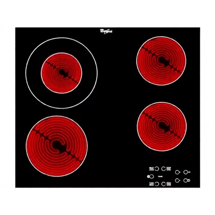 Płyta ceramiczna do zabudowy Whirlpool AKT 8130 BA 4-polowa czarna