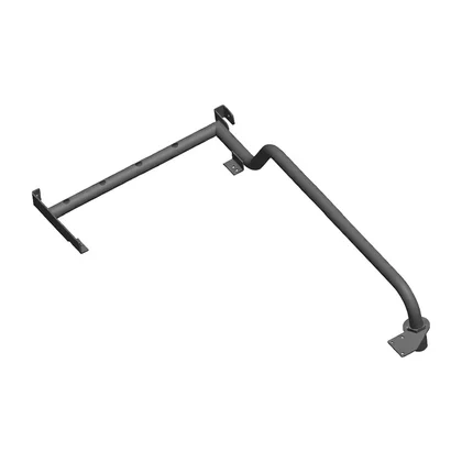 Rurki doprowadzające gaz do kuch Podzespół rury gazowej do kuchni Amica L16 22G silver 8038880