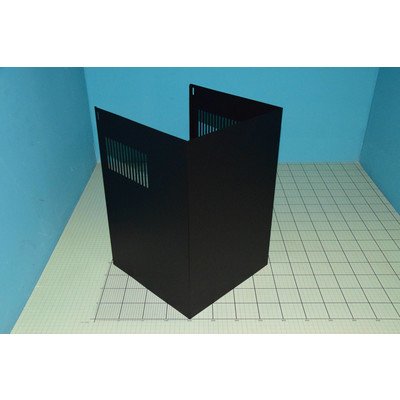 OKP 9651S Maskownica górna czarna 276x273x500 (1038771)