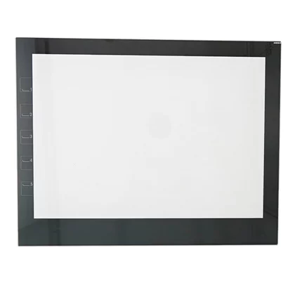 Wewnętrzna szyba drzwi piekarnika Electrolux / AEG z nadrukiem 504 x 397 mm 3874939022