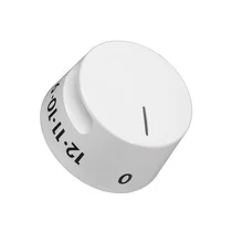 Pokrętło sterujące białe do płyty grzejnej Electrolux / AEG 3425596032