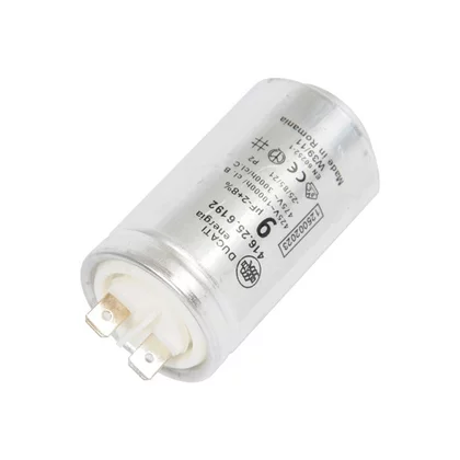 Elektronika do suszarek bębnowyc Kondensator rozruchowy do suszarki Electrolux / AEG 9 µF 1250020227