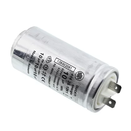 Silniki i wentylatory do suszare Kondensator silnika do suszarki Electrolux / AEG 10 uF 425-475 V 1250020615