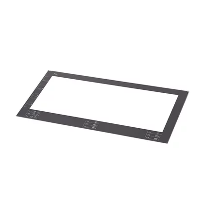 Szyba drzwi żaroodpornych do piekarnika Electrolux / AEG 524 x 263 mm