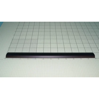 Elementy obudowy Uchwyt nakrywy do kuchenki Amica 601 aluminium lewy czarny mat 9056041