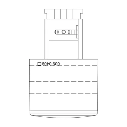 Pokrętło termostatu do piekarnika Electrolux / AEG czarne 0-275