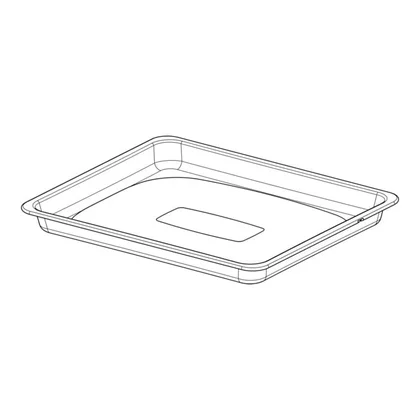 Miska ociekowa do piekarnika lub kuchenki Electrolux / AEG 466 x 385 x 39,3 mm