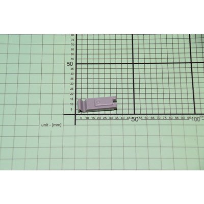 DFM 658 Blokada prowadnicy tył (kosz górny) Amica (1041958)