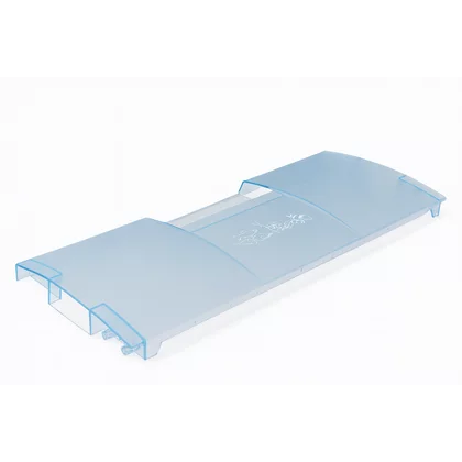 Półki na drzwi różni producenci Front zamrażarki / osłona kosza do lodówki Beko / Grundig / Arcelik 46,8 x 19 cm niebieski 4551630100