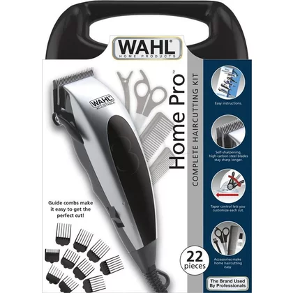 Przewodowa maszynka do strzyżenia Wahl Home Pro Clipper 3-25 mm, zestaw 22 elementy 9243-2216
