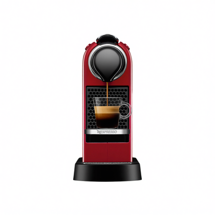 Ekspres kapsułkowy Nespresso CitiZ Krups czerwony 1260W XN7006