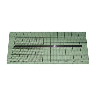 Pas poziomy tablicy sterowania do kuchni i piekarnika Amica 458/17.5 alu-INOX 2007 8039354