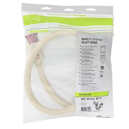 Wąż dopływowy Aqua Stop do zmywarki i pralki Electrolux / AEG 1500 mm 50284341000