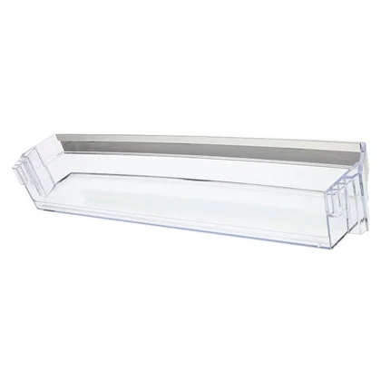 Półki na drzwi różni producenci Kompletna półka drzwiowa do lodówki Electrolux / AEG przezroczysta 484 x 70 mm