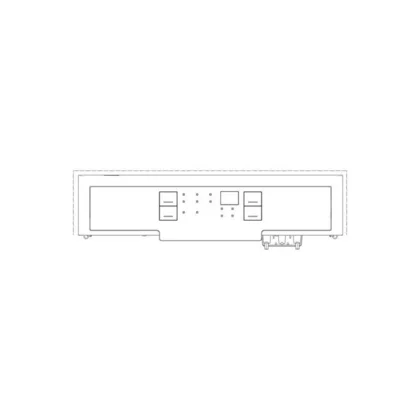 Panel przedni maskownica do zmywarki Electrolux biały 8086407031