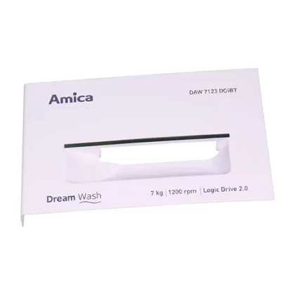 Osłona pojemnika na detergenty do pralki Amica DAW7123DC 1039204