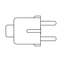 Przewód zasilający do piekarnika, płyty grzewczej i kuchenki Electrolux / AEG H05V2V2-F 3x1,5 mm 3570818025