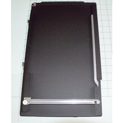 Ściana boczna Amica do kuchni 6_Sm czarny mat lewy (9053774)