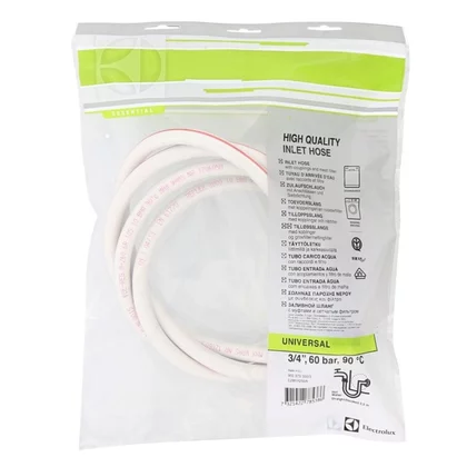 Wąż dopływowy do pralki i zmywarki Electrolux / AEG HighQuality 90°C 2,5 m 9029793503