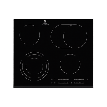 Płyta grzejna ceramiczna do płyty Electrolux / AEG czarna 590x520 mm