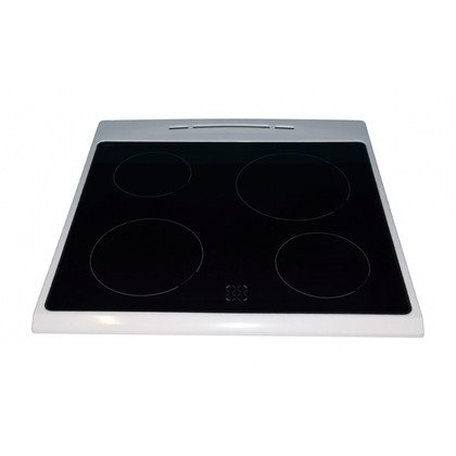 Płyta ze szkła ceramicznego z ramą do kuchenki Amica 6018*33 W code HL,R4 9052128