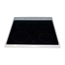 Płyta ze szkła ceramicznego z ramą do kuchenki Amica 6018*33 W code HL,R4 9052128