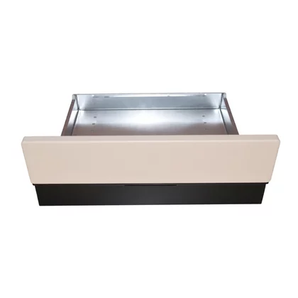 Kompletna szuflada do kuchenki Amica biało-czarna 9065637