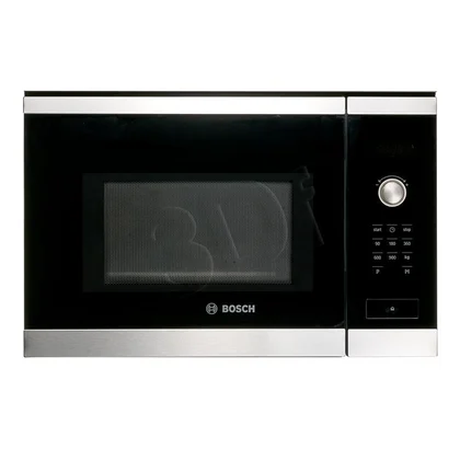 Kuchenka mikrofalowa do zabudowy Bosch HMT 84M654 900 W czarno-srebrna