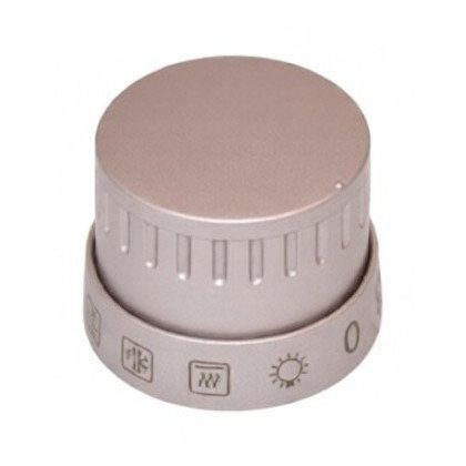 Pokrętło funkcji piekarnika do kuchenki Amica Scandium A 10609 inox ze sprężyną 9062655