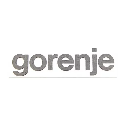 HZS29293 Gorenje Logo naklejka do lodówki Gorenje 85 x 20 mm 413324