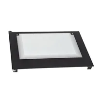 Zestaw szyby drzwi do piekarnika Electrolux / AEG czarny 594 x 426 mm
