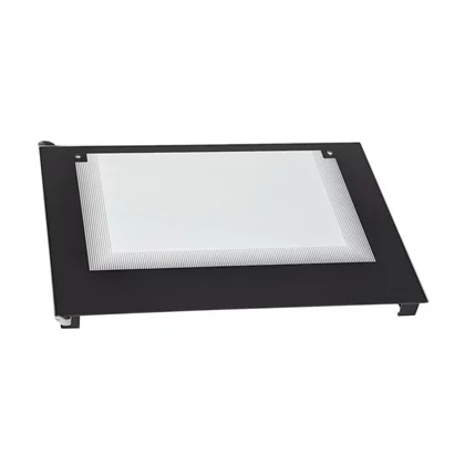 Zestaw szyby drzwi do piekarnika Electrolux / AEG czarny 594 x 426 mm