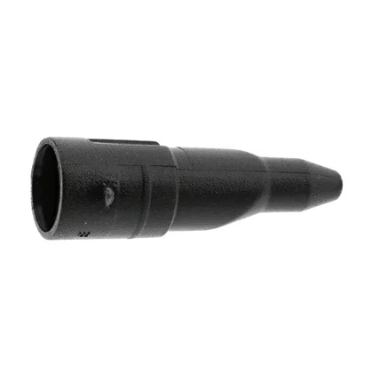 Czarne plastikowe złącze rurki dyszy parowej ekspresu do kawy Electrolux / AEG 4071389755