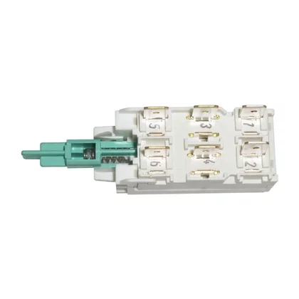 Elementy elektryczne do pralek r Wyłącznik główny / włącznik sieciowy do pralki Whirlpool / Indesit / Ariston / Hotpoint 6-stykowy 481941029126 C00378066