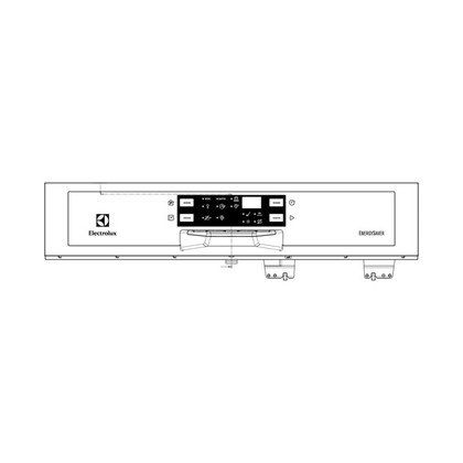 Przyciski i pokrętła do zmywarek Maskownica/Panel przedni do zmywarki z uchwytem Electrolux 1561529304