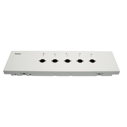 Biała tablica panelu przedniego do kuchenki Amica 5D G5G 2508 Amica life 9028945