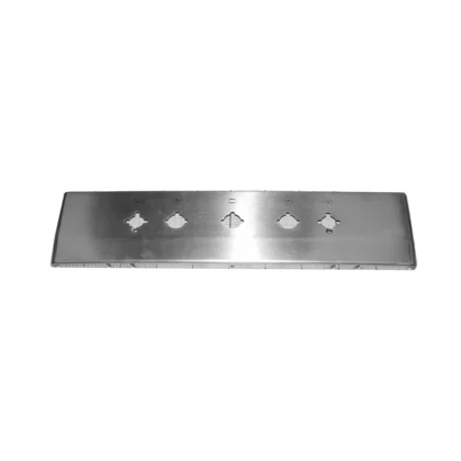 Elementy obudowy Tablica przednia panelu sterowania do kuchenki Amica TRLX 5DY 58-G bez logo 3117 9054416