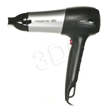 Suszarka do włosów Rowenta CV5062 2300 W czarno-srebrna