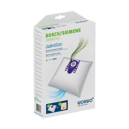 Worki do odkurzacza Daewoo, antyzapachowe (Anti-Odour), 4 szt.