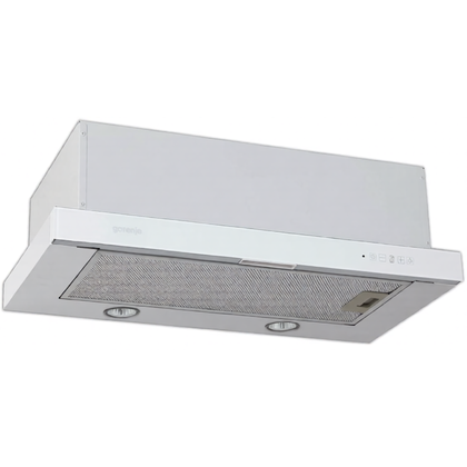 Zaślepka lewego boku szuflady do okapu Gorenje / Hisense biała 248594